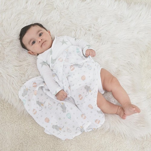 Aden + Anais Muslin Swaddle Blankets Dumbo thumbnail 4