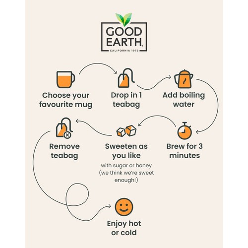 Good Earth Teabags Rooibos Chai (15) thumbnail 4