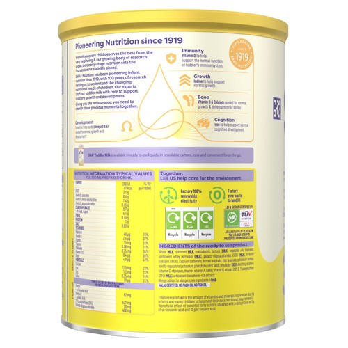 SMA Stage 3 Toddler Baby Milk Powder For 1-3 Years 800g thumbnail 2