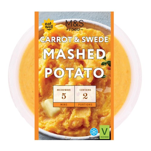 M&S Carrot & Swede Potato Mash