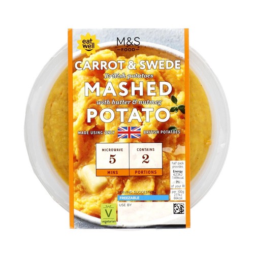 M&S Carrot & Swede Potato Mash thumbnail 2