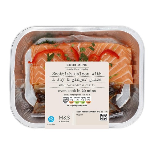 M&S Cook Menu Salmon with Soy & Ginger Dressing thumbnail 2