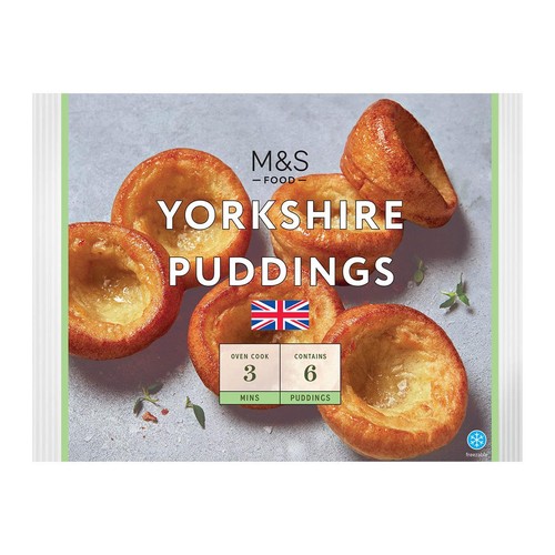 M&S 6 Yorkshire Puddings