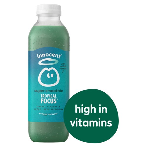 Innocent Tropical Focus Super Smoothie Guava & Pineapple with Vitamins  thumbnail 2