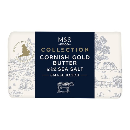 M&S Cornish Gold Butter With Sea Salt