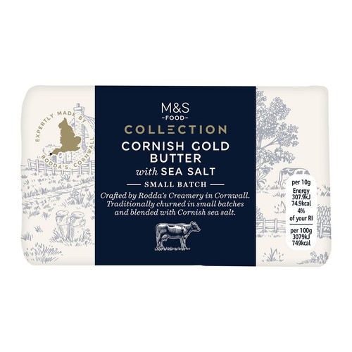 M&S Cornish Gold Butter With Sea Salt thumbnail 2