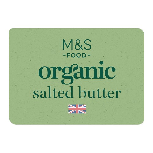M&S Organic British Salted Butter