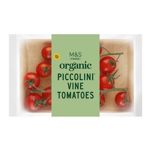 M&S Organic Piccolini Cherry Tomatoes Vine Ripened