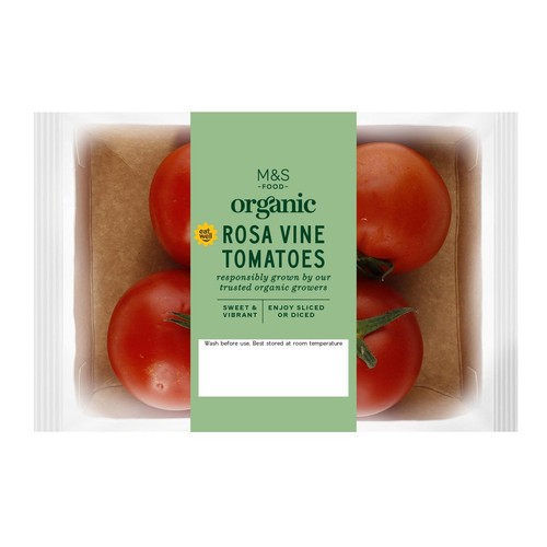 M&S Organic Vine Ripened Rosa Tomatoes thumbnail 2