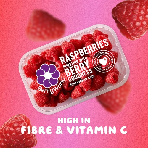 BerryWorld Organic Raspberries thumbnail 3