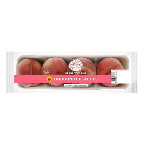 M&S Perfectly Ripe Doughnut Peaches thumbnail 2