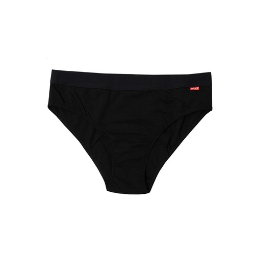 WUKA Bikini Brief Period Pants Medium Flow, Black M thumbnail 6