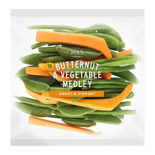 M&S Butternut Squash, Tenderstem Broccoli & Mangetout