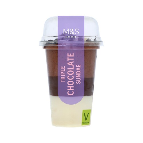 M&S Triple Chocolate Sundae