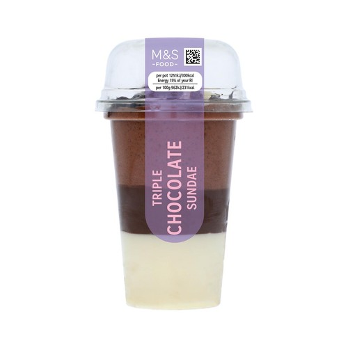 M&S Triple Chocolate Sundae thumbnail 3