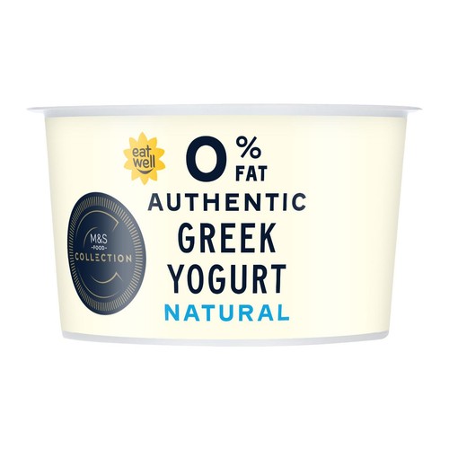 M&S Collection 0% Fat Authentic Greek Yogurt