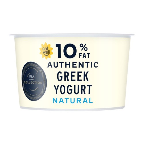M&S 10% Fat Authentic Greek Yogurt