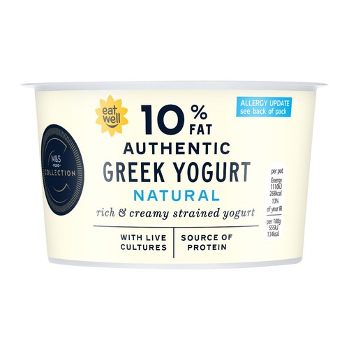M&S 10% Fat Authentic Greek Yogurt thumbnail 2