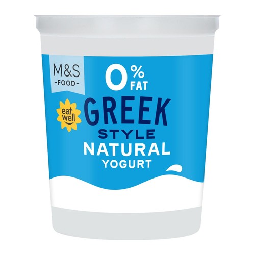 M&S Greek Style Live Yogurt 0% Fat