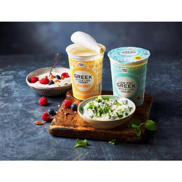 M&S Greek Style Live Yogurt With Honey thumbnail 3