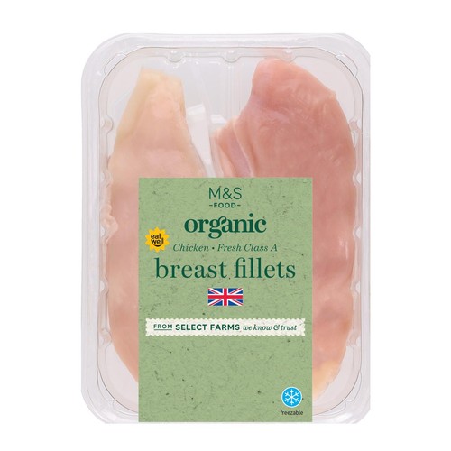 M&S Organic Free Range Chicken Breast Fillets