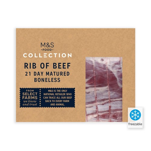 M&S Collection 21 Day Mature Rib of Beef thumbnail 3