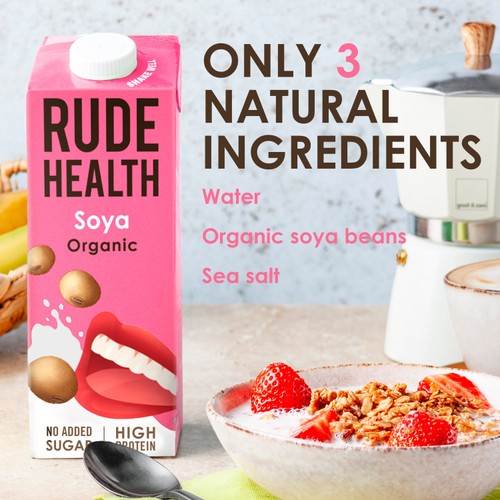 Rude Health Organic Soya Drink Longlife thumbnail 2