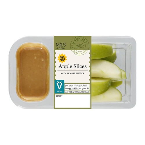 M&S Apple Slices & Peanut Butter Dip thumbnail 2