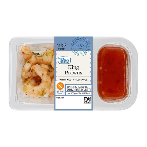 M&S King Prawns with Sweet Chilli Sauce thumbnail 2