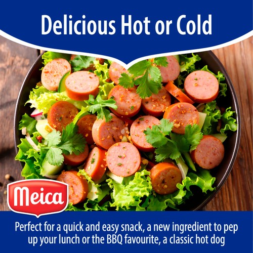 Meica Turkey & Chicken Hot Dog Sausages thumbnail 6