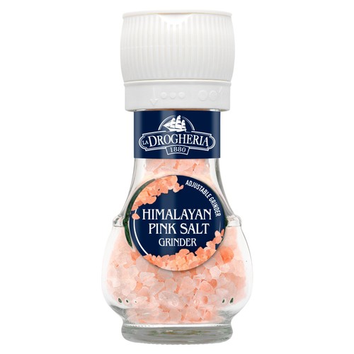 La Drogheria Pink Himalayan Salt Mill Adjustable Grinder thumbnail 2
