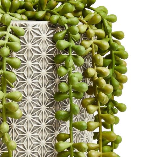 M&S Artificial String of Pearls in Ceramic Pot 16X38.1cm thumbnail 2
