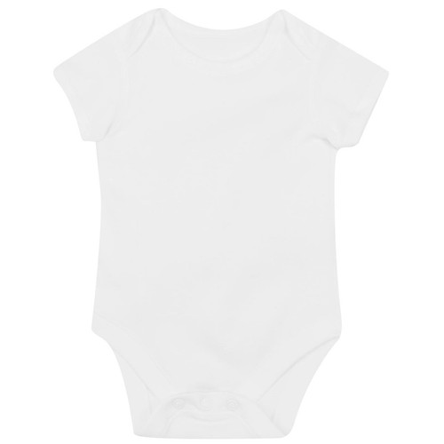 M&S Baby Cotton Short Sleeve Bodysuits, White, 9-12 Months thumbnail 3