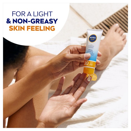 NIVEA SUN UV Face SPF 50 Sun Cream Shine Control thumbnail 3