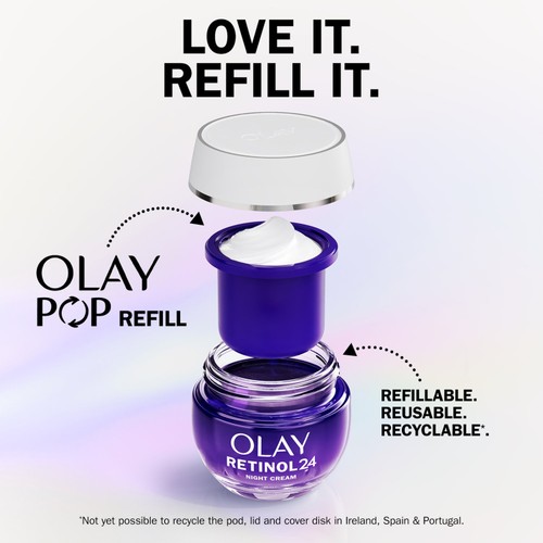 Olay Regenerist Retinol 24 Night Moisturiser with Retinol thumbnail 6