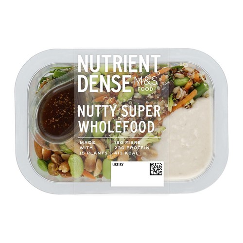M&S Nutrient Dense Nutty Super Wholefood Salad thumbnail 2