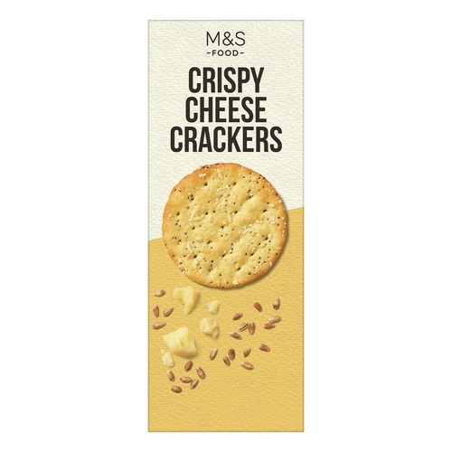 M&S Crispy Cheese Crackers