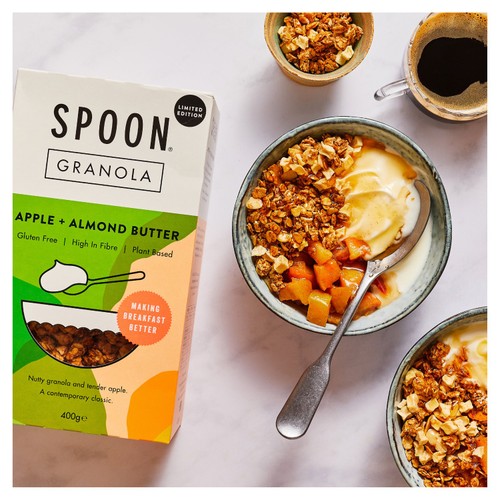 Spoon Cereals Apple + Almond Butter Granola thumbnail 3
