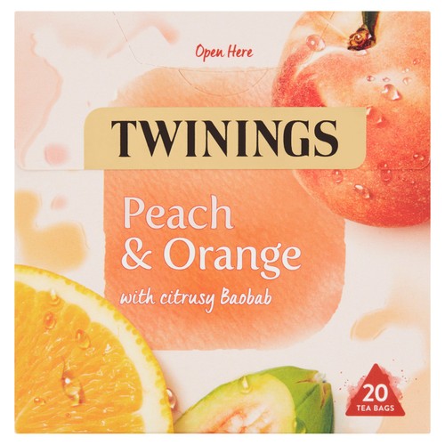 Twinings Peach & Orange Fruit Tea thumbnail 2