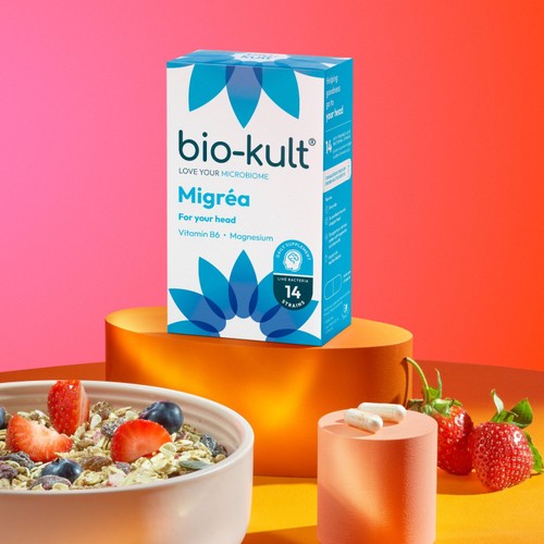 Bio-Kult Probiotics Migrea Gut Supplement 60 Capsules thumbnail 2
