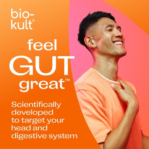 Bio-Kult Probiotics Migrea Gut Supplement 60 Capsules thumbnail 4