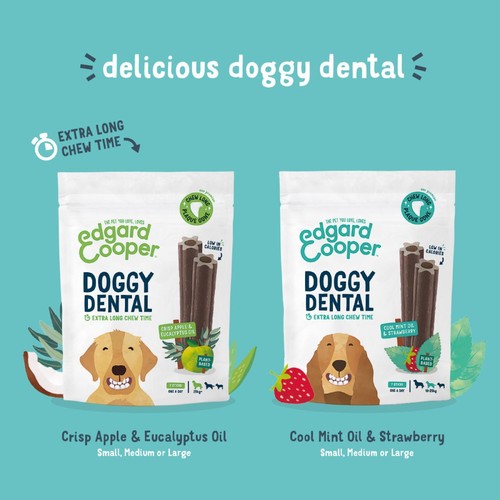 Edgard & Cooper Strawberry & Mint Small Dog Dental Sticks thumbnail 6