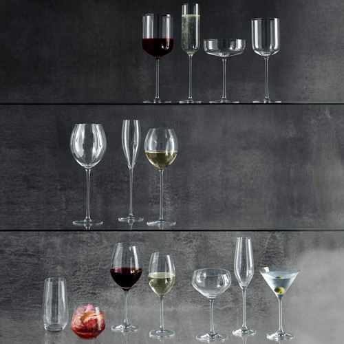 M&S Maxim Crystal Red Wine Glasses Set thumbnail 5
