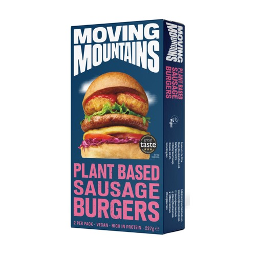 Moving Mountains Plant-Based Sausage Burger  thumbnail 2