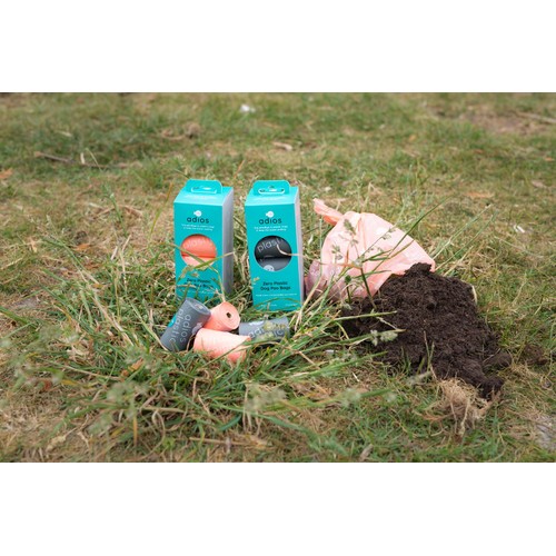 Adios Compostable & Biodegradable Dog Poo Bags - Grey  thumbnail 6