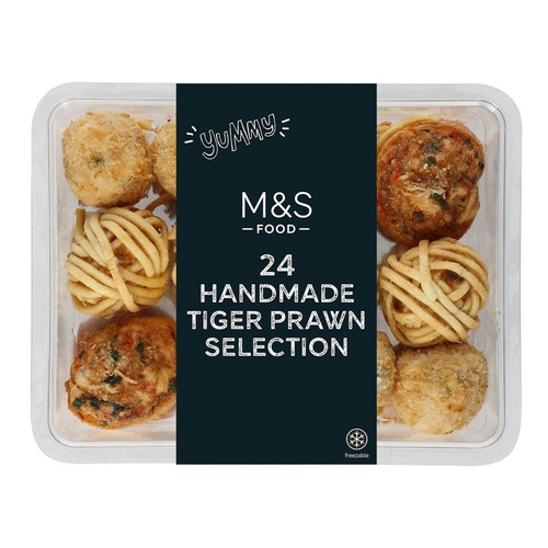 M&S 24 Tiger Prawn Selection