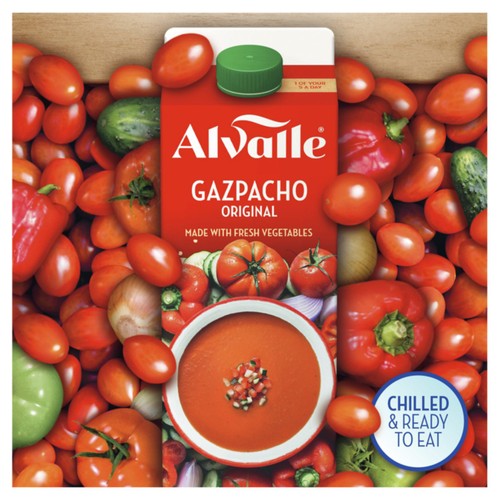 Alvalle Gazpacho Original Vegetable Soup thumbnail 2