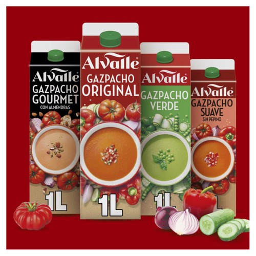 Alvalle Gazpacho Original Vegetable Soup thumbnail 3
