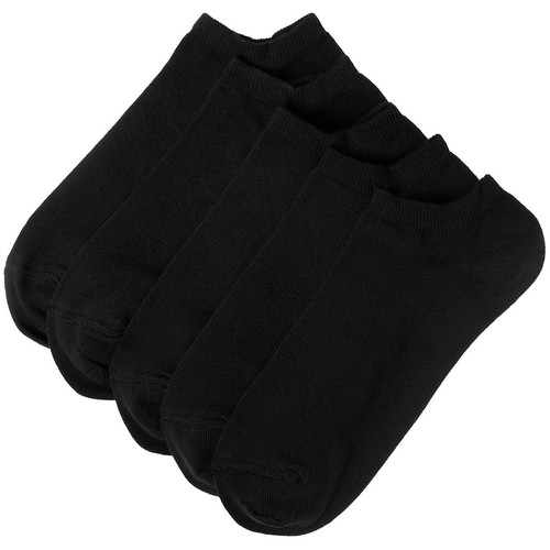 M&S Mens Cool & Fresh Trainer Liner Socks, Size 6-8.5, Black thumbnail 2