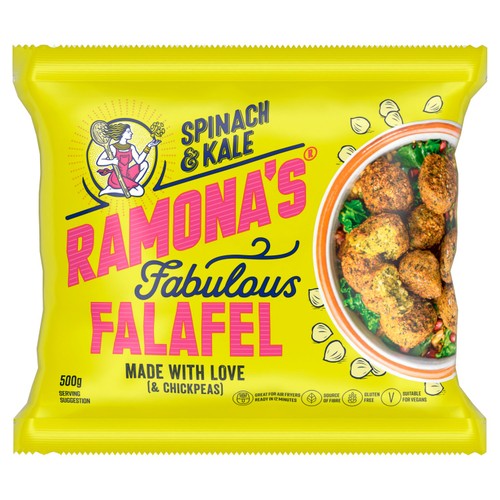Ramona's Spinach & Kale Falafel